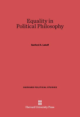 Equality in Political Philosophy(English, Electronic book text, Lakoff Sanford A.)