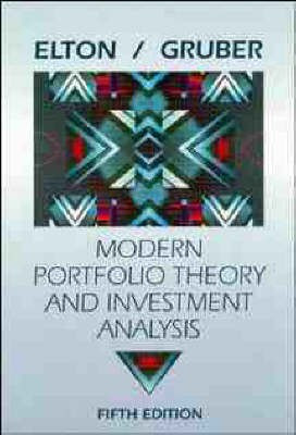 Modern Portfolio Theory and Investment Analysis(English, Hardcover, unknown)