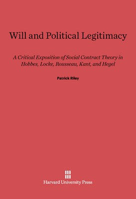 Will and Political Legitimacy(English, Electronic book text, Riley Patrick)