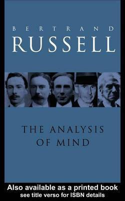 Analysis of Mind(English, Electronic book text, Russell Bertrand)