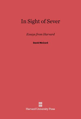 In Sight of Sever(English, Electronic book text, McCord David)