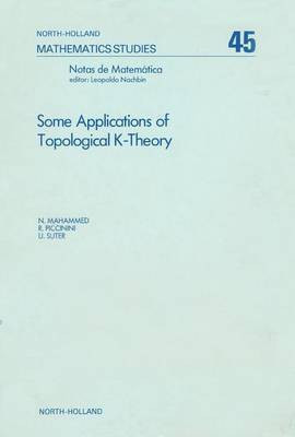 Some Applications of Topological K-Theory(English, Electronic book text, Mahammed)