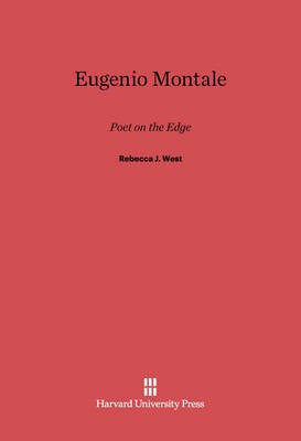Eugenio Montale(English, Electronic book text, West Rebecca J.)