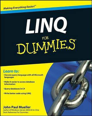 LINQ For Dummies(English, Electronic book text, Mueller John Paul)