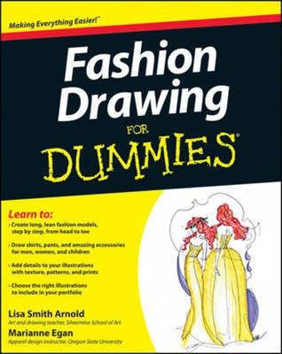 Fashion Drawing For Dummies(English, Electronic book text, Arnold Lisa)