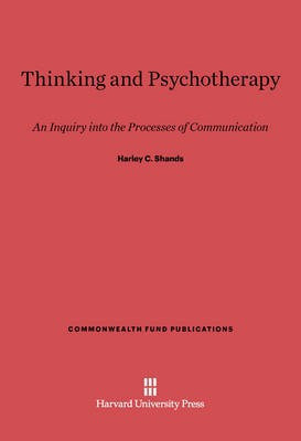Thinking and Psychotherapy(English, Electronic book text, Shands Harley C.)
