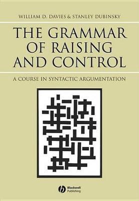 The Grammar of Raising and Control(English, Electronic book text, Davies William D.)