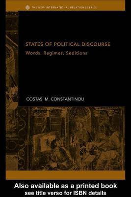 States of Political Discourse(English, Electronic book text, Constantinou Costas M Professor)