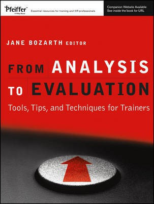 From Analysis to Evaluation(English, Electronic book text, Bozarth Jane)