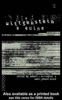 Wittgenstein and Quine(English, Electronic book text, unknown)