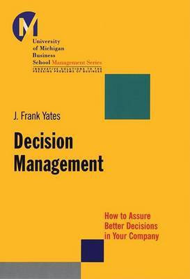 Decision Management(English, Electronic book text, Yates J. Frank)