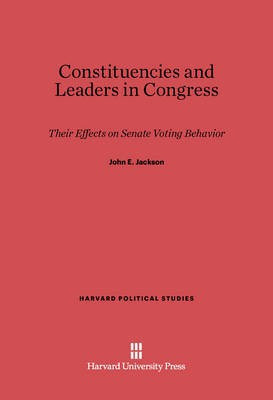 Constituencies and Leaders in Congress(English, Electronic book text, Jackson John E.)