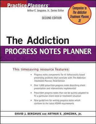 The Addiction Progress Notes Planner(English, Electronic book text, Jongsma Arthur E. Jr.)