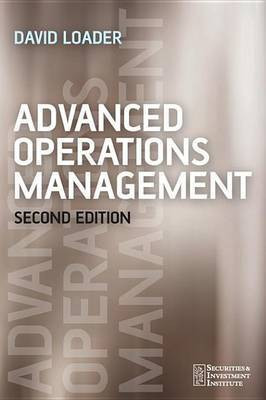 Advanced Operations Management(English, Electronic book text, Loader D)
