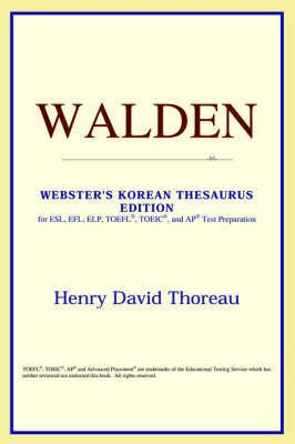 Walden (Webster\'s Korean Thesaurus Edition)(English, Paperback, ICON Reference)