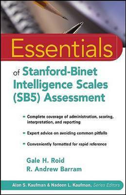 Essentials of Stanford-Binet Intelligence Scales (SB5) Assessment(English, Electronic book text, Roid Gale H.)