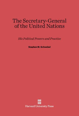 The Secretary-General of the United Nations(English, Electronic book text, Schwebel Stephen M.)