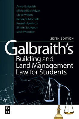 Galbraith's Building and Land Management Law for Students(English, Electronic book text, Stockdale Michael)