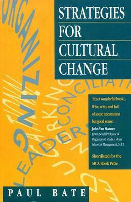 Strategies for Cultural Change(English, Electronic book text, Bate S Paul)