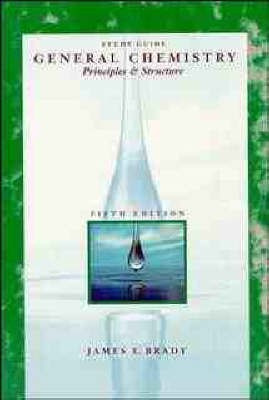 General Chemistry: Study Gde.to 5r.e(English, Paperback, Brady James E.)