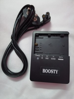 BOOSTY BRANDED CompatibleCanon LC-E6E Battery Charger For LP-E6 Battery  Camera Battery Charger(Black)