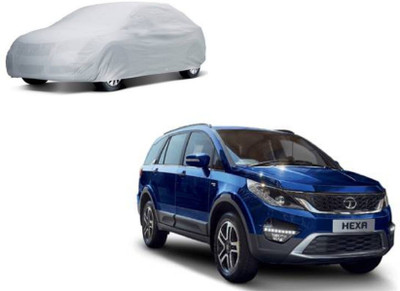 ALLVIN Car Cover For Tata Hexa (Without Mirror Pockets)(Silver)