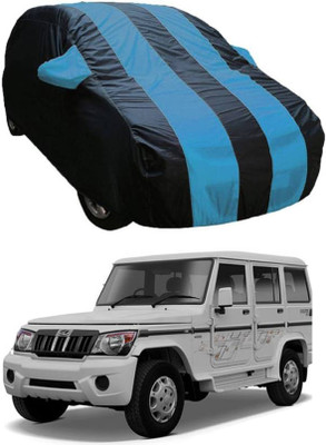 ABS AUTO TREND Car Cover For Mahindra Bolero (With Mirror Pockets)(Multicolor)