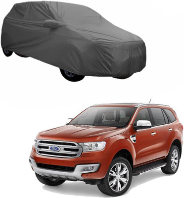 ANLOPE Car Cover For Ford Endeavour (With Mirror Pockets)(Grey)