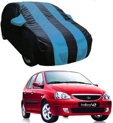 ABS AUTO TREND Car Cover For Tata Indica V2 (With Mirror Pockets)(Multicolor)
