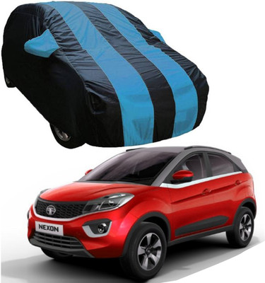ABS AUTO TREND Car Cover For Tata Nexon (With Mirror Pockets)(Multicolor)