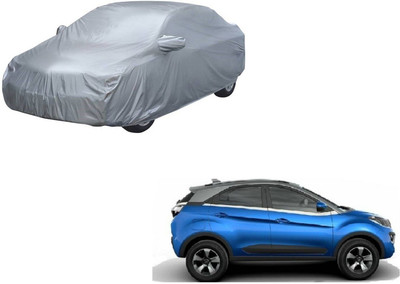 AUTO STAR Car Cover For Tata Nexon (Without Mirror Pockets)(Silver)