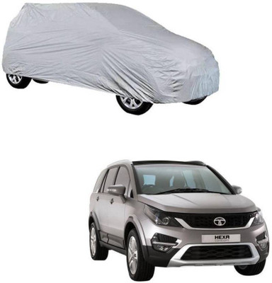 ask Car Cover For Tata Hexa (Without Mirror Pockets)(Silver, For 2018 Models)