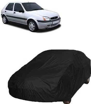 QualityBeast Car Cover For Ford Fiesta Old (Without Mirror Pockets)(Black)