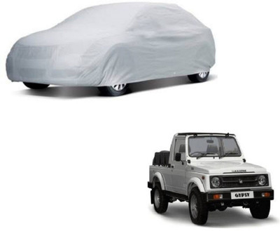 AUTO STAR Car Cover For Toyota Qualis (Without Mirror Pockets)(Silver)
