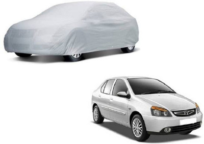 AUTO STAR Car Cover For Toyota Qualis (Without Mirror Pockets)(Silver)