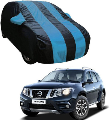 ABS AUTO TREND Car Cover For Nissan Terrano (With Mirror Pockets)(Multicolor)