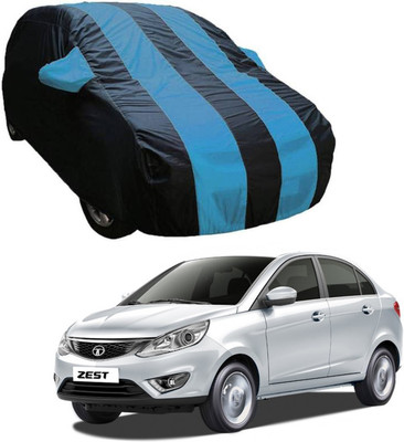 ABS AUTO TREND Car Cover For Tata Zest (With Mirror Pockets)(Multicolor)