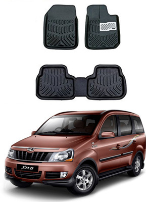 MAGNET Plastic 3D Mat For  Mahindra Xylo(Black)