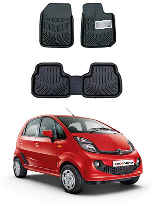 MAGNET Plastic 3D Mat For  Tata Nano Genx(Black)