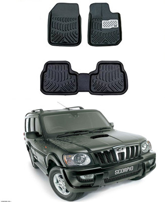 MAGNET Plastic 3D Mat For  Mahindra Scorpio(Black)