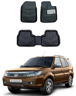 MAGNET Plastic 3D Mat For  Tata Safari Storme(Black)