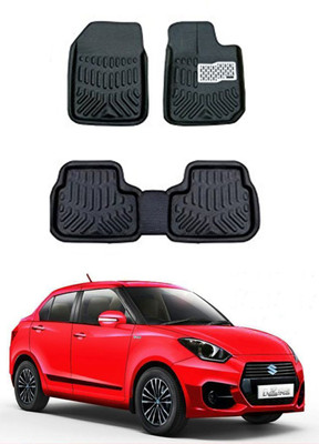 MAGNET Plastic 3D Mat For  Maruti Suzuki New Dzire(Black)