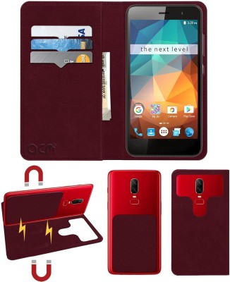 ACM Flip Cover for Xolo Era 2x 3gb(Maroon, Cases with Holder, Pack of: 1)