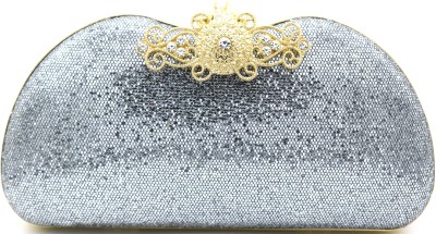 Toobacraft Party Silver  Clutch