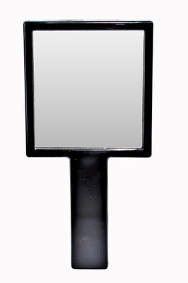 

Ear Lobe & Accessories Black Square Plastic Purse Mirror(Color May Vary)