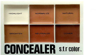 

S.f.r color 6 Colors Concealer & Color Corrector For Bridal & Party Concealer(Gold)