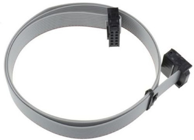 

Buyyart New 70CM 10 Pin USB ASP ISP JTAG AVR wire 10P IDC Flat Ribbon DATA Cable 2.54mm Network Cable(Compatible with Computer, Grey, Sync and Charge Cable)