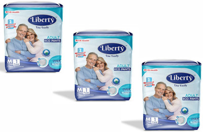 

Liberty OVER NIGHT PROTECTION PANT STYLE ADULT DIAPER M SIZE - M(30 Pieces)