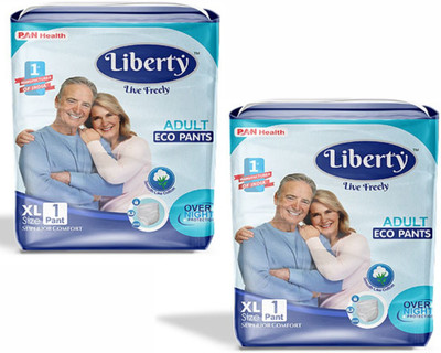 

Liberty OVER NIGHT PROTECTION PANT STYLE ADULT DIAPER XL SIZE - XL(20 Pieces)