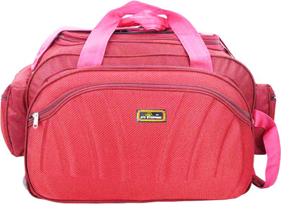 

Inte Enterprises (Expandable) Expandable Waterproof Polyester Lightweight Luggage Travel 40 L Duffel Bag with 2 Wheels Travel Duffel Bag(Red)